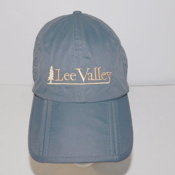 Original Lee Valley Gray Foldable adjustable Cap hat - Picture 2 of 8